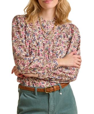 Women's Ellise Long Sleeve Round Neck Shirt