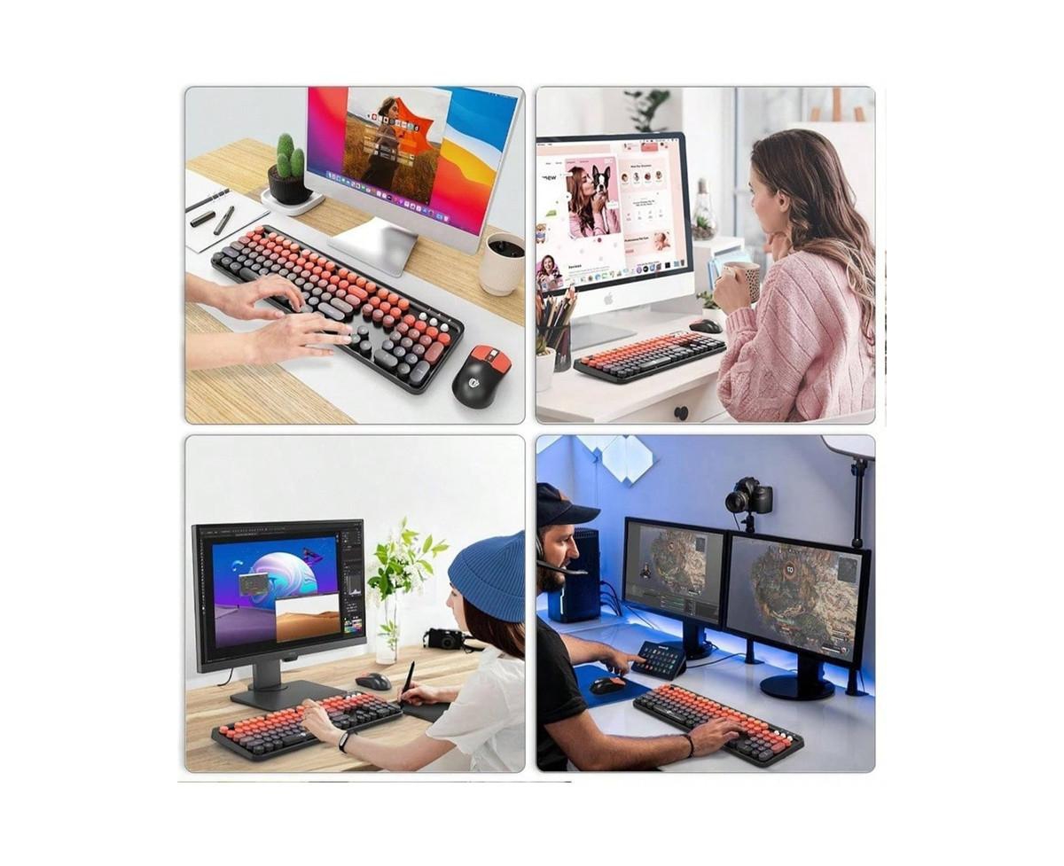 risokeys Wireless Keyboard and Mouse Combo