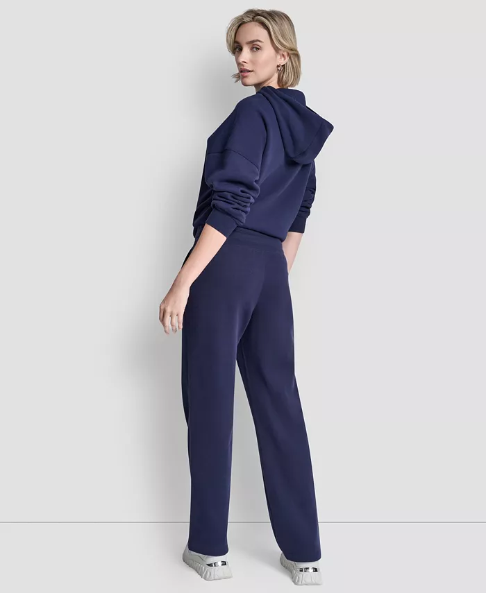Women's Metallic Bubble Open Leg Pull-On Pants - thumbnail 5