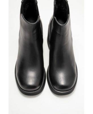 Forever & Always Women's Shoes Lysa Leather Platform Boot