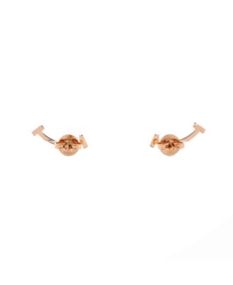 T Smile Stud Earrings