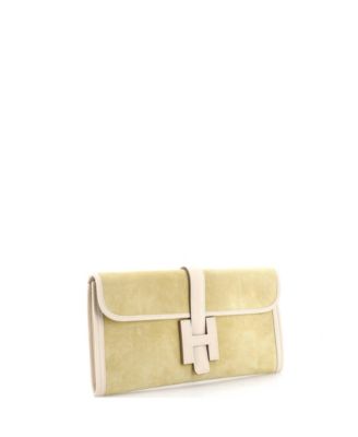 29 Jige Elan Clutch Doblis Suede