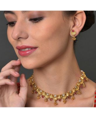 Women's Temple Jewellery Set