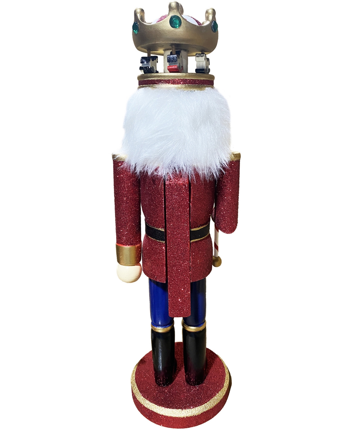 Santa's Workshop 14" Merry-go-round Nutcracker In Red