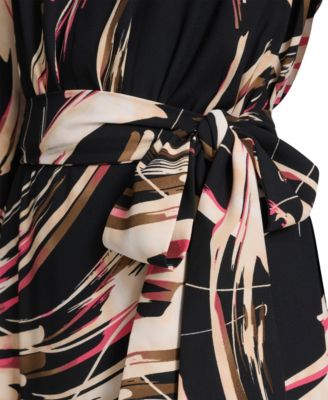 Women's Printed Midi Dress