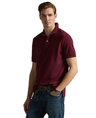 Men's Classic-Fit Stretch Mesh Polo Shirt