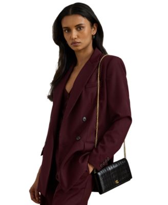 Croc-Embossed Medium Adair II Crossbody Bag