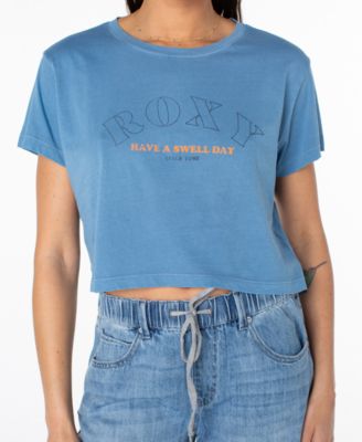 Women's Swell Day Cropped Boxy Short-Sleeve T-Shirt