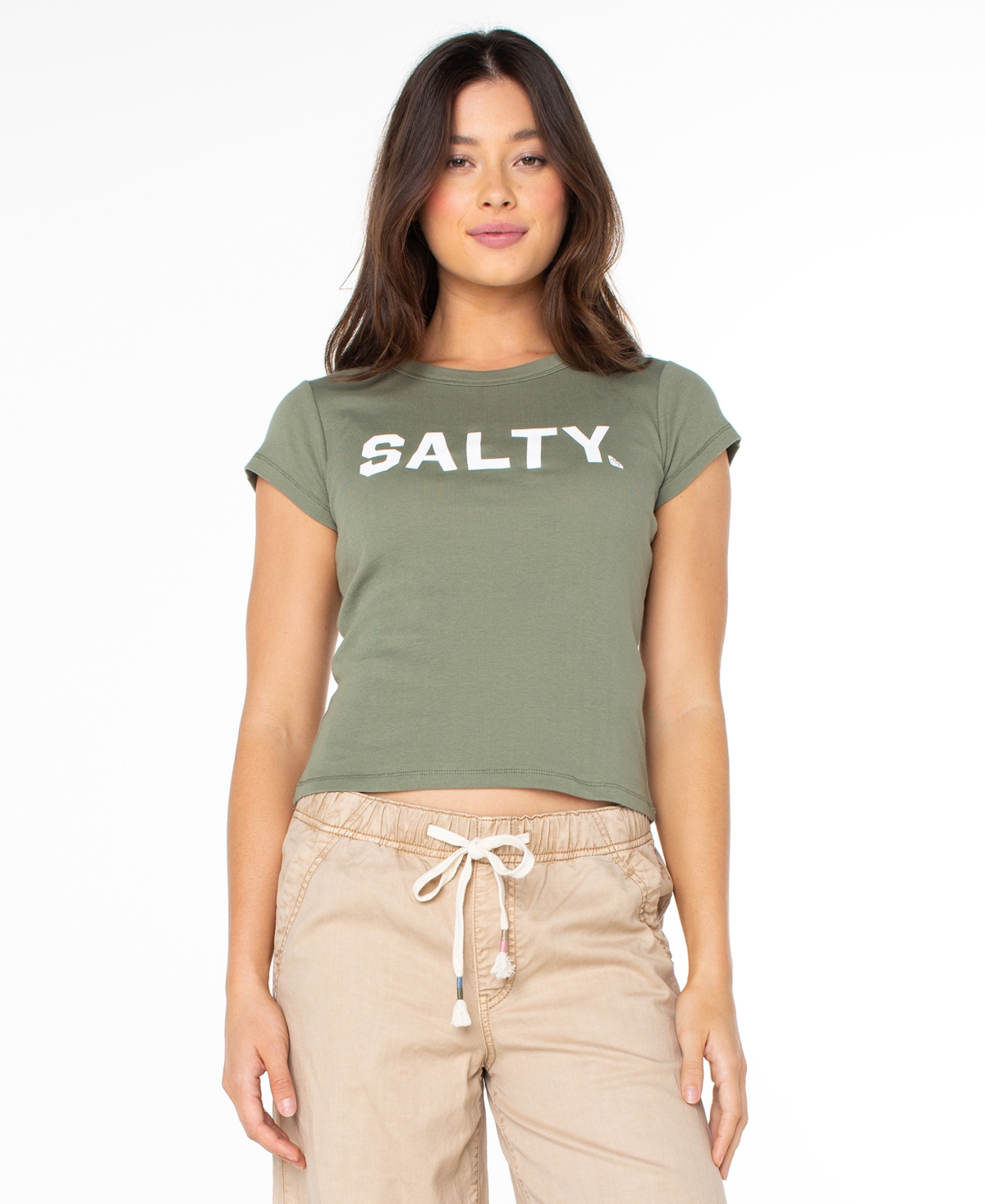 Roxy Women's Salty 90s Baby Short-Sleeve T-Shirt