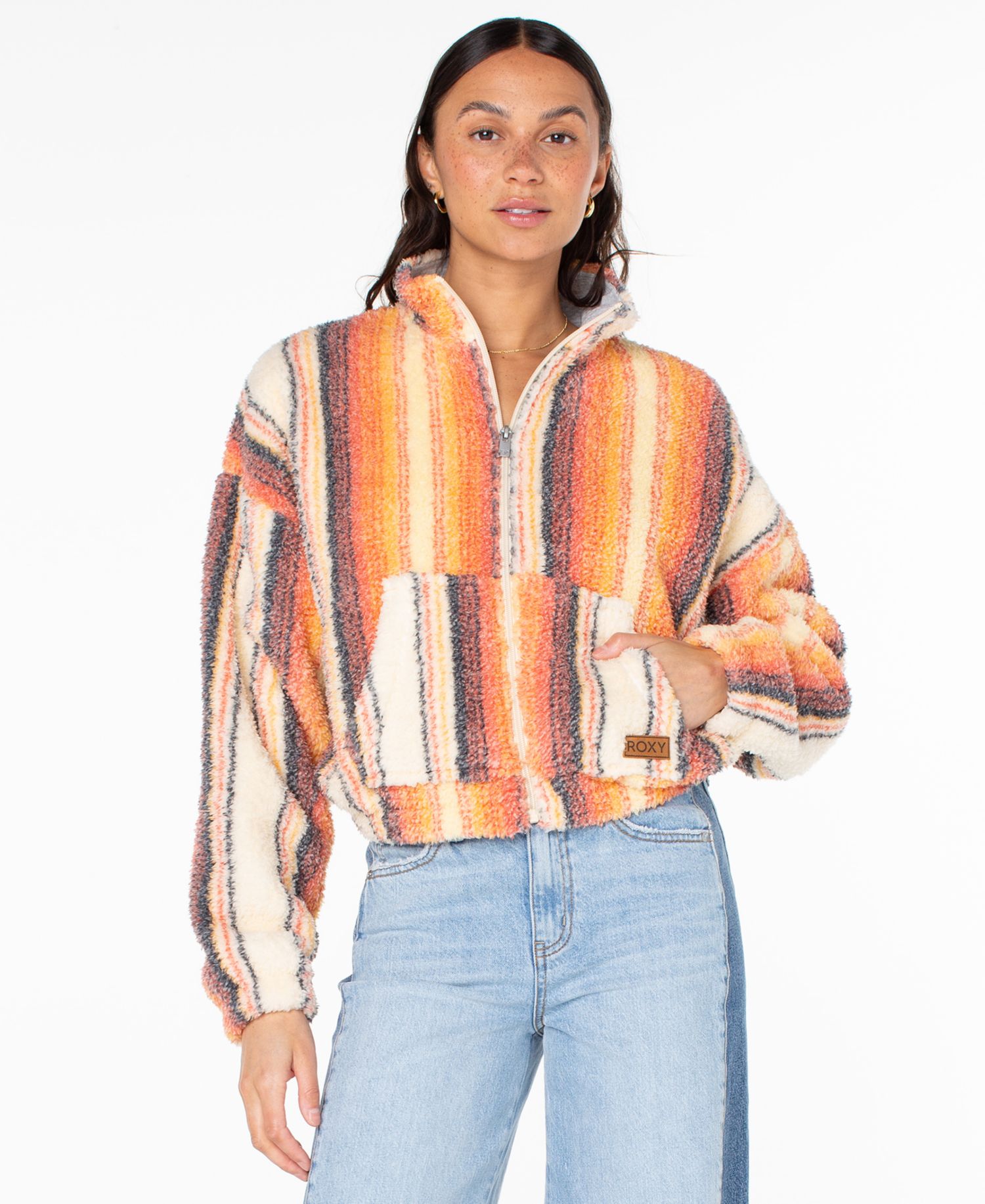 Women's Cold Surf Full-Zip Mock Neck Top