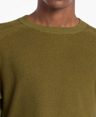 Men's Mouline Textured Crewneck Sweater