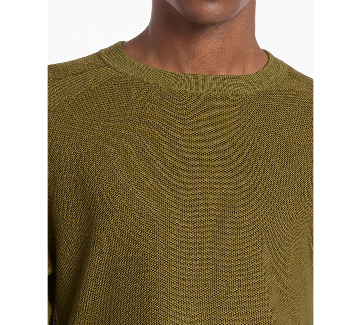 Michael Kors Men's Mouline Textured Crewneck Sweater