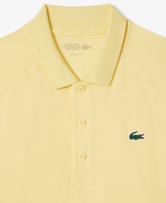 Men's Breathable Run-Resistant Interlock Polo Shirt