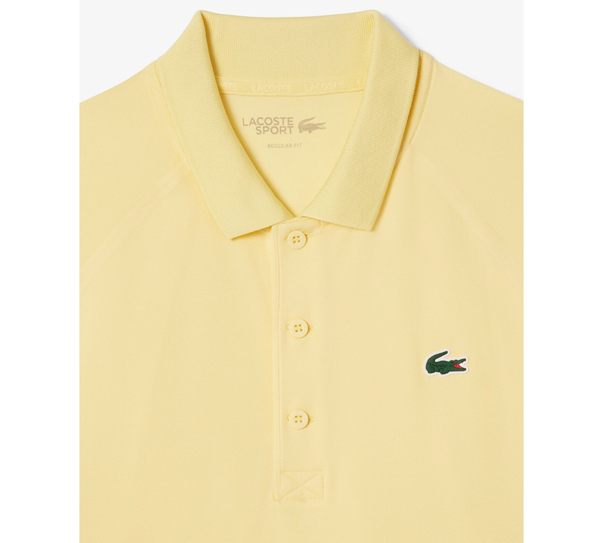 Men's Lacoste Breathable Run-Resistant Interlock Polo Shirt