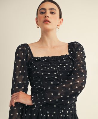 Women's Sorenne Square Neck Mini Dress