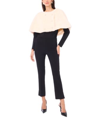 Women's Double Breasted Cape Jacket