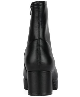 Women's Platform Block-Heel Booties