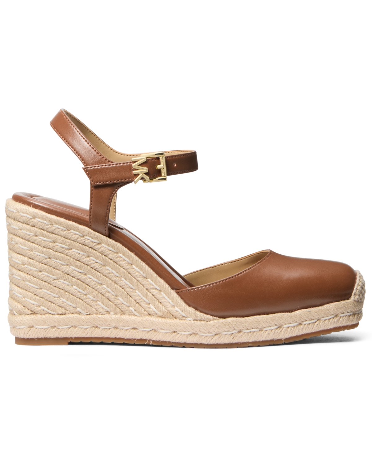 Michael Kors Michael  Women's Kenzie Wedge Heel Sandals In Brown