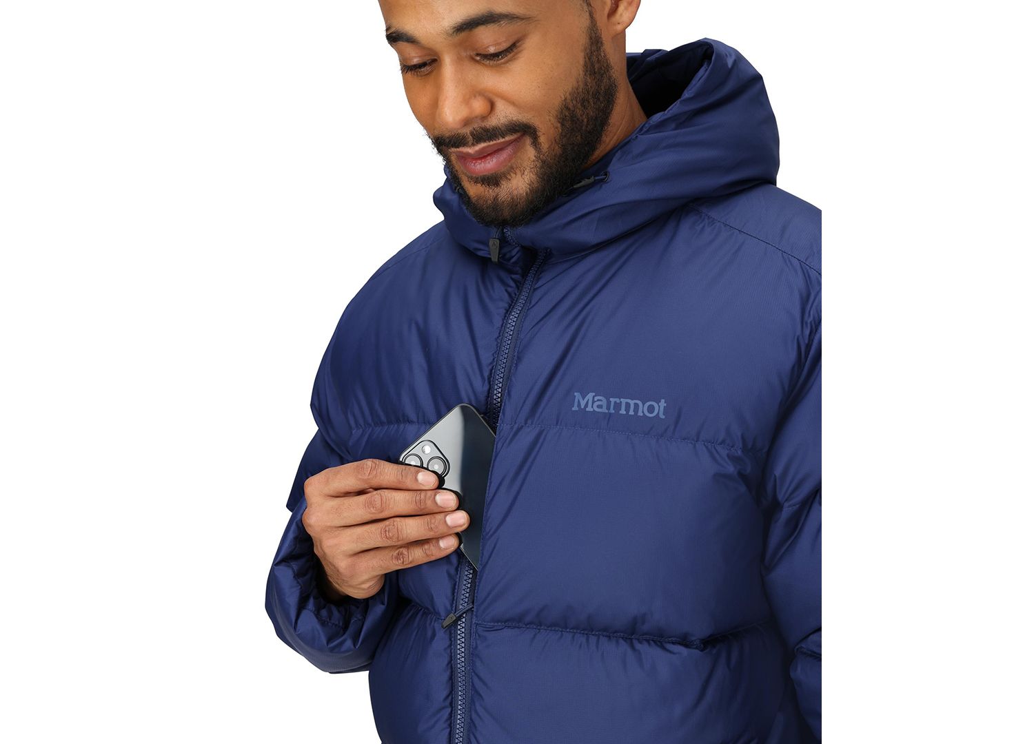 Men's Guides Down Hooded Jacket