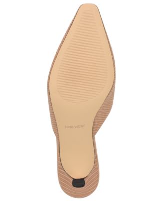 Women's Camenla Snip Toe Kitten Heel Mules