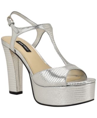 Women's Naini High Block Heel Platform Sandals