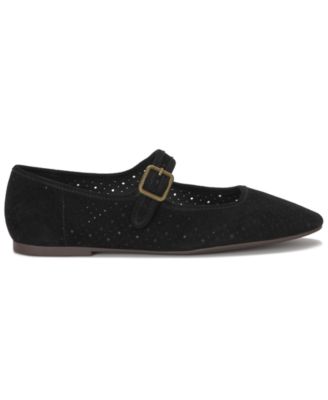 Women's Tannyr Perforated Mary Jane Ballet Flats