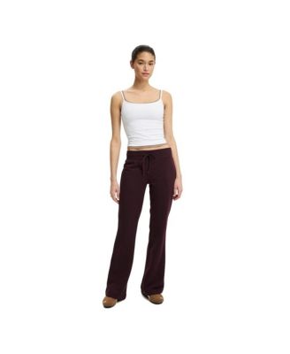 Women's Low Rise Bootleg Sweatpant