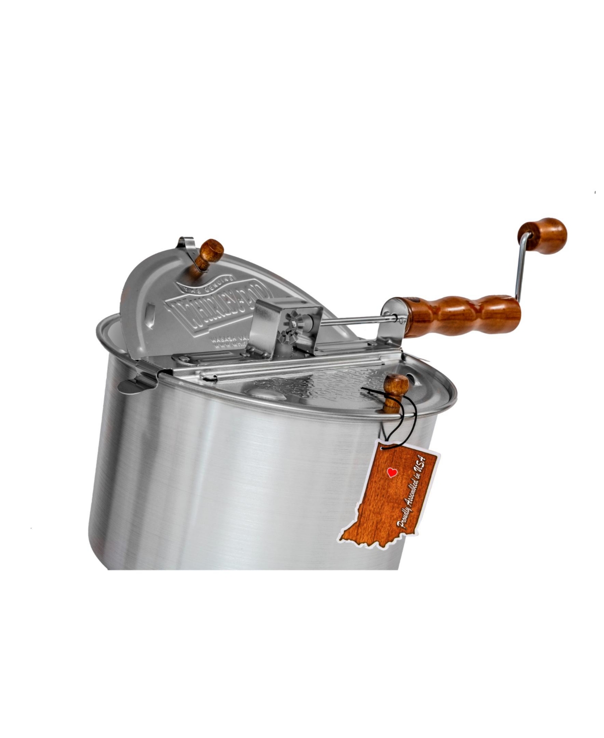 Wabash Valley Farms Dill Pickle Whirley Pop Gift Set, 2.5 Lbs. In Silver