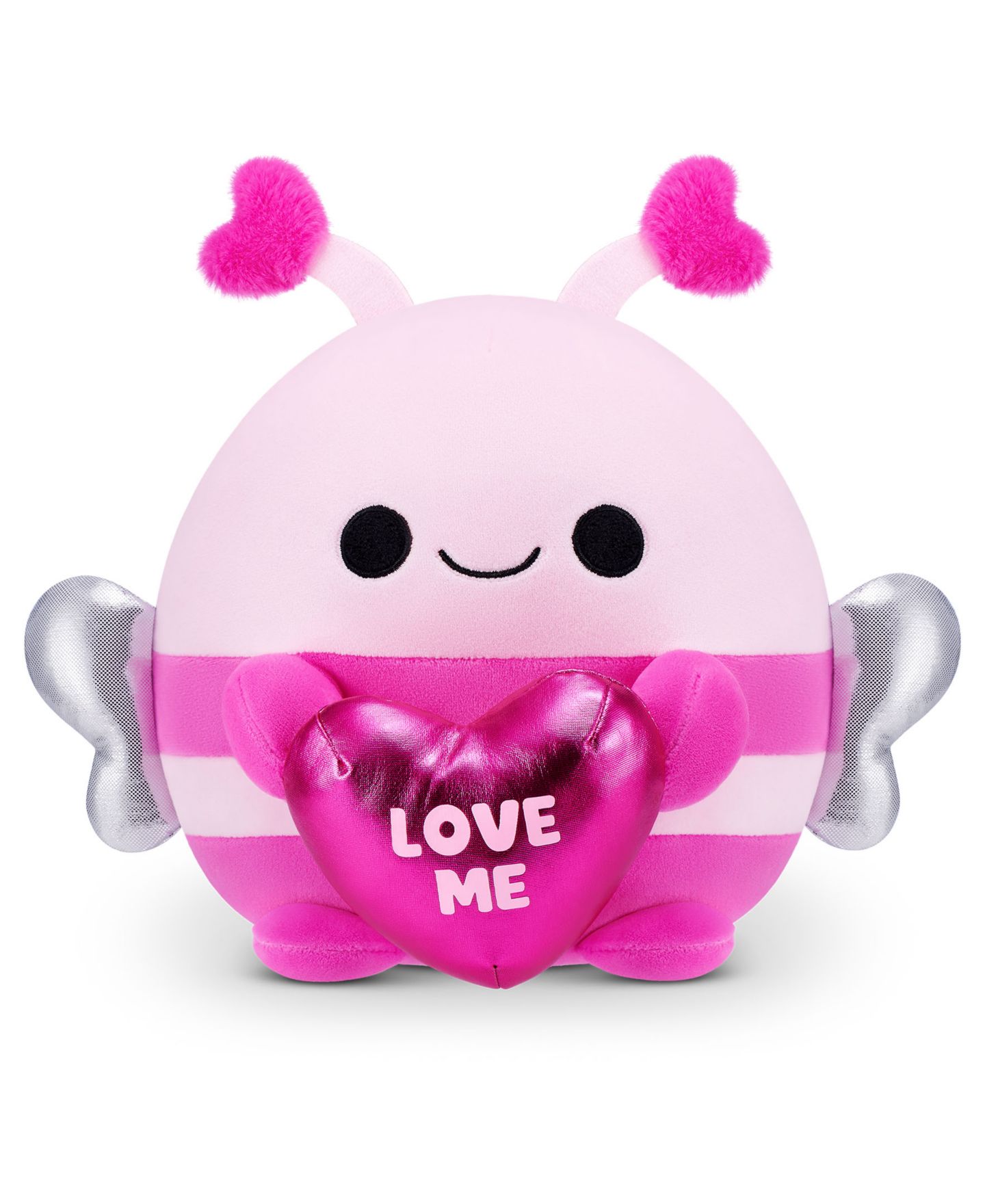 Детские мягкие игрушки ZURU Snackles S2 Valentine 8" Bumblebee, цвет: Разноцветный — фото 1