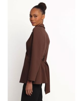 Women's Eliana Waist Tie Blazer
