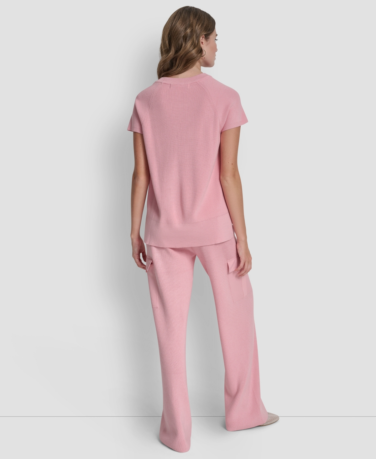 Dkny Women's Cargo Sweater In Pink