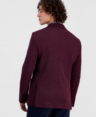 Men's Slim-Fit Waffle Stretch Sport Coat