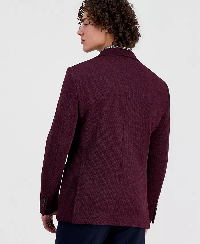 Men's Slim-Fit Waffle Stretch Sport Coat - thumbnail 8