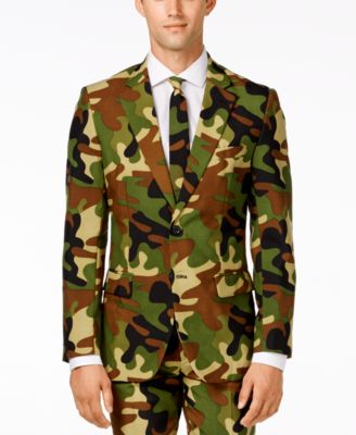 OppoSuits Men's Commando Camouflage Suit