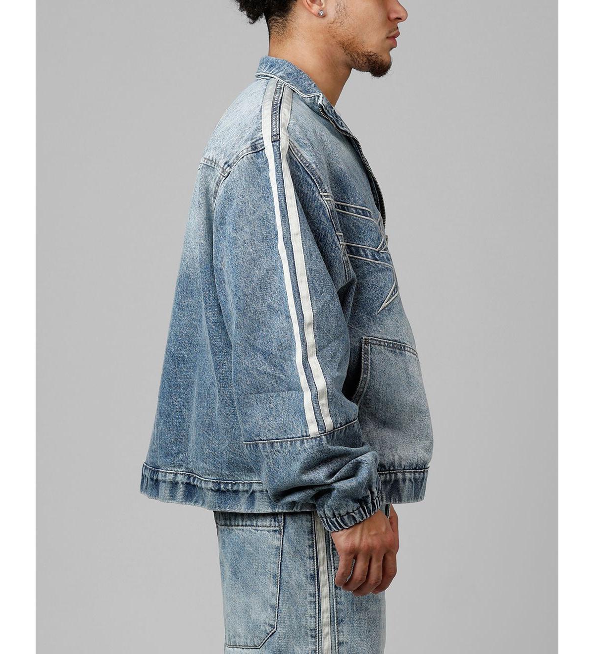 Loiter Men's Track Star Denim Jacket
