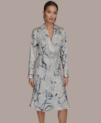 Women's Collared A-Line Dress