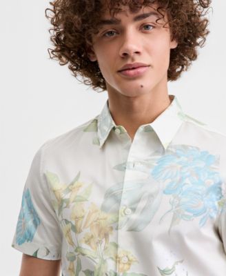 Men's Luxe Floral Woven Shirt