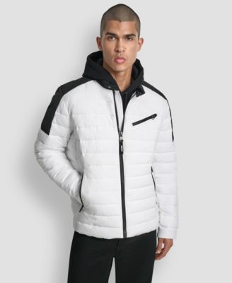 Men's Moto Quilted Puffer Jacket