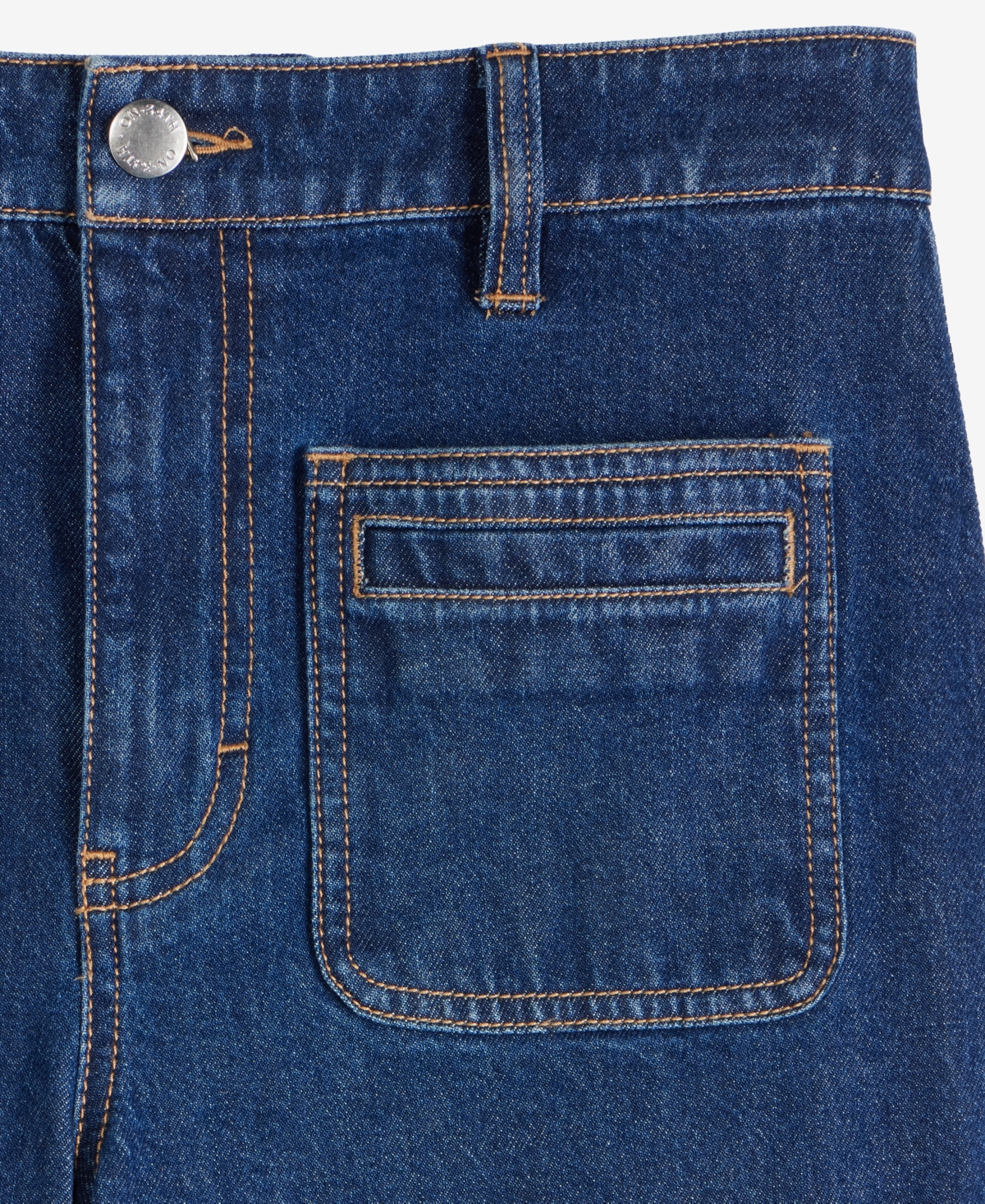 On 34th Women's Patch-Pocket High Rise Wide-Leg Jeans, Macy's Exclusive