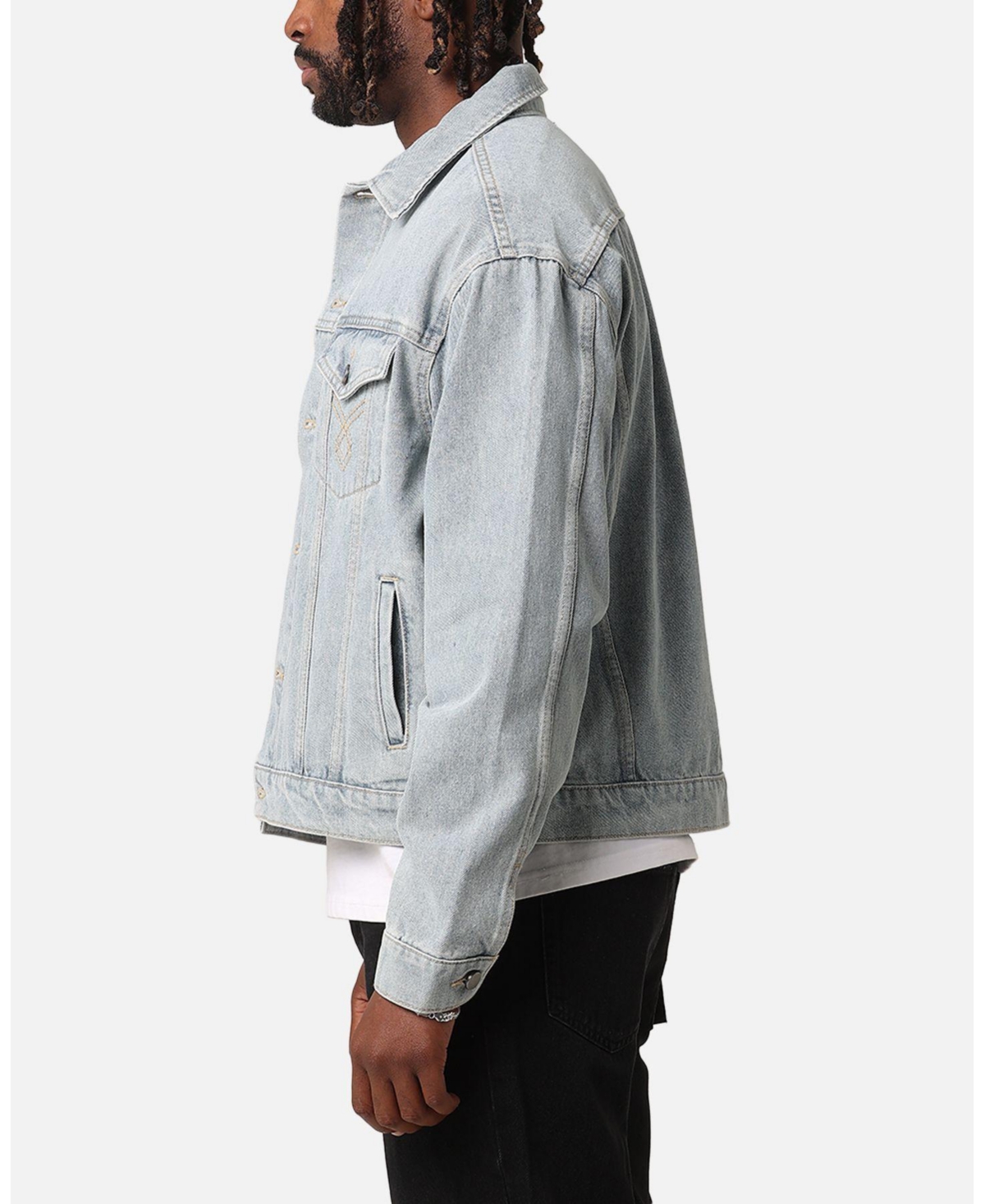 Xxiii Men's Classic Trucker Denim Jacket