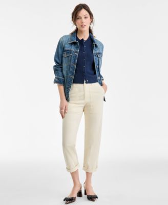 Women's Puff Sleeve Cardigan