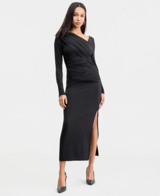 Women's Draped Maxi Dress, Macy's Exclusive