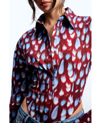 Women's Poplin body shirt Egonlab