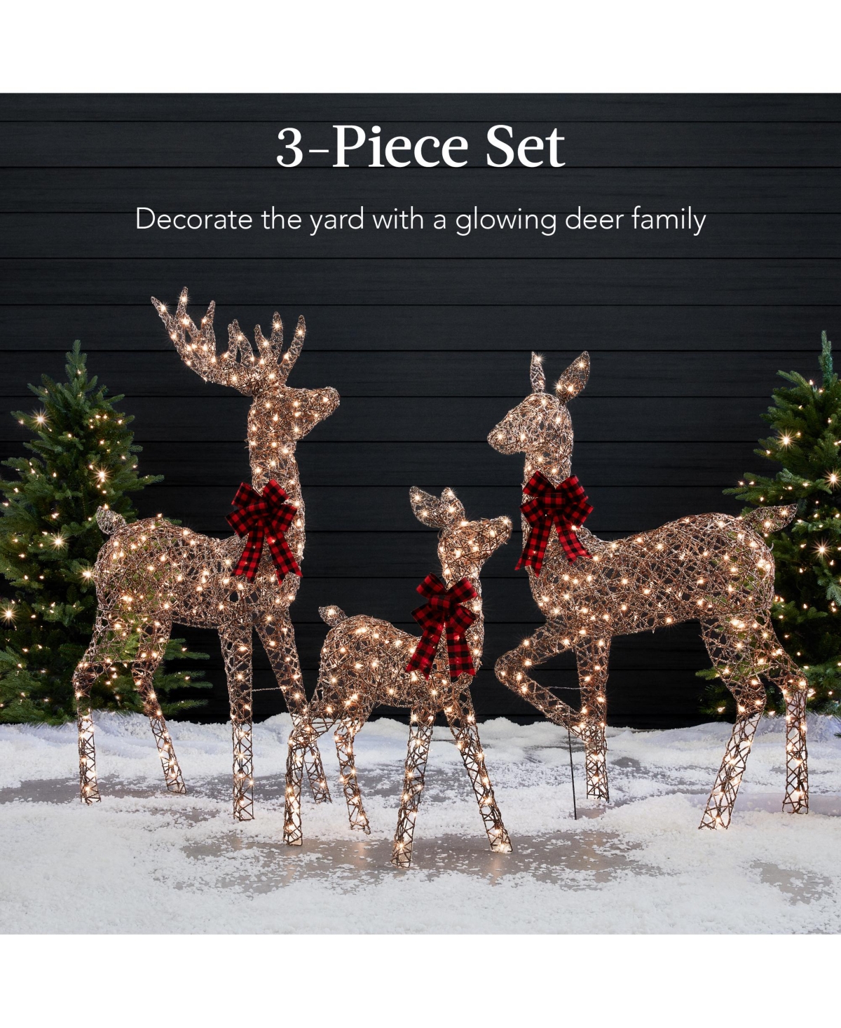 Best Choice Products 3-Piece Decoration 360