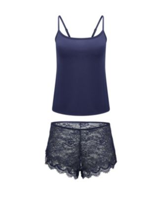 Women's Rain Cami & Shorts Set Lingerie