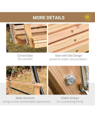 Stylish Patio Swing Chair for Balcony or Garden Use