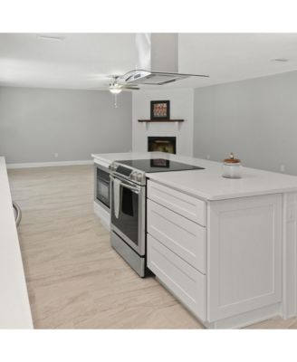 Kitchen Floor Base Cabinet 24-Inch Width x 34.5-Inch Height x 24-Inch Depth with 3 Drawers