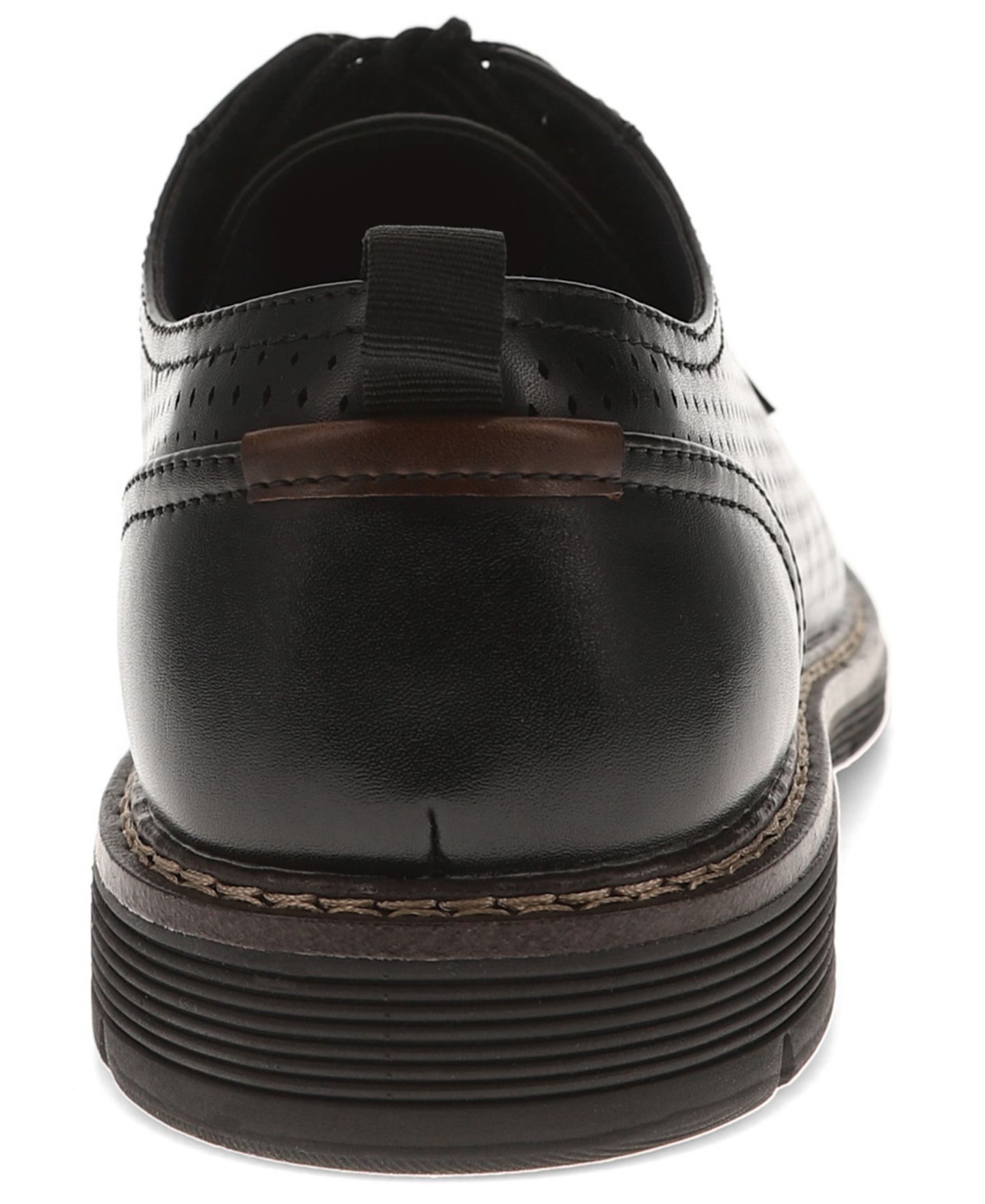 Обувь Dockers Men's Ezra Active Rebound Dress Casual Shoes, цвет: Чёрный — фото 3