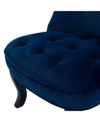 Upholstered Paolino Accent Chair with Button-tufted Back
