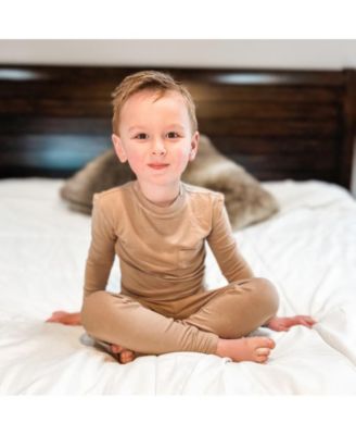 Kids Emerson Fitted Long Sleeve Two-Piece Pajamas